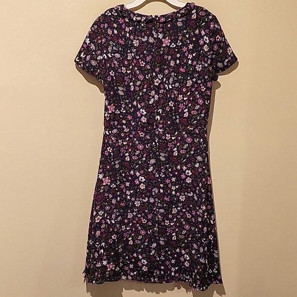 ❤️ NWOT! BROOKS BROTHERS FLORAL RUFFLE HEM DRESS, 2 - Picture 9 of 9